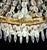 Traditional Antique Crystal Prism Chandelier, 1890 For Sale - Image 3 of 6