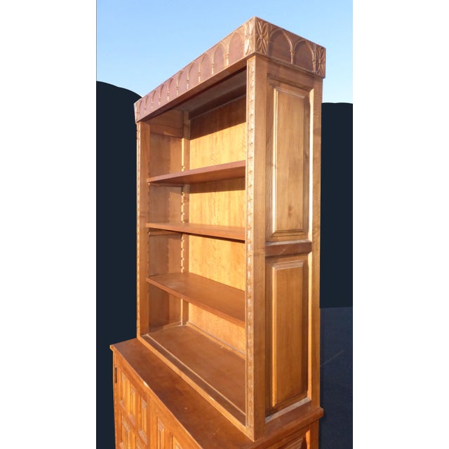 Mid-Century Modern Teak Bookcase | Chairish