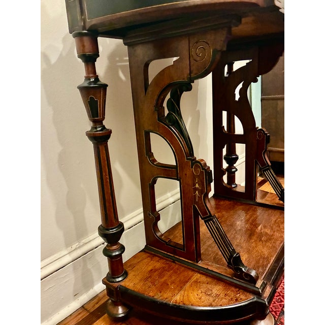 Late 19th Century Victorian Eastlake Console Dressing Table For Sale - Image 13 of 18