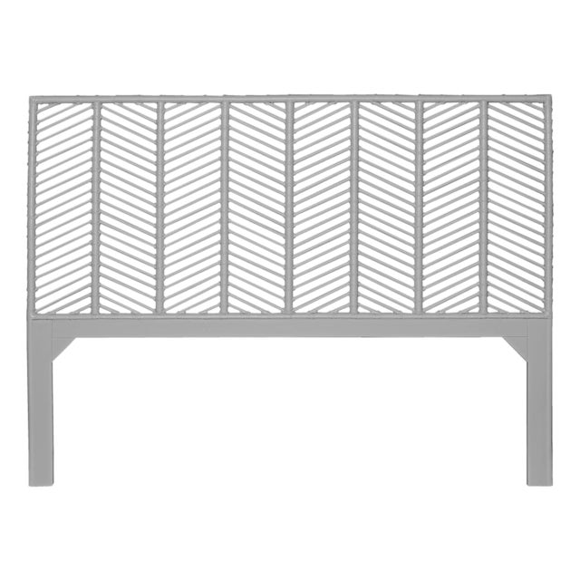 Liam Headboard King - Light Gray For Sale