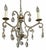 Formations Dennis and Leen Formations Powder Room French Crystal Chandelier For Sale - Image 4 of 6