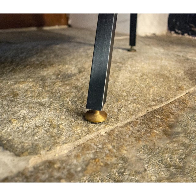 Vintage Italian Orange Sofa, 1950s For Sale - Image 4 of 6