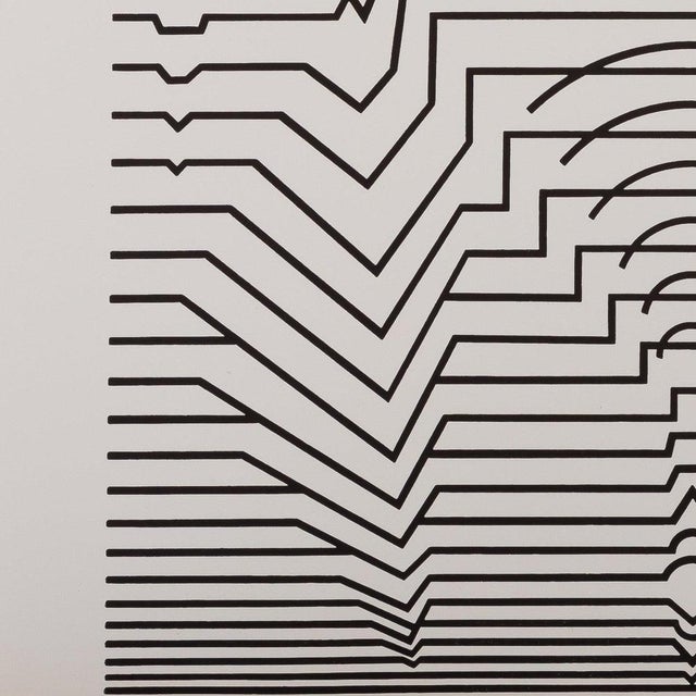 Victor Vasarely, EBI, Lithograph For Sale - Image 4 of 6