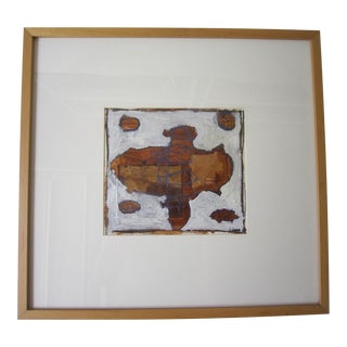 Abstract Mixed Media Painting For Sale
