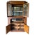 Art Nouveau Oak & Leaded Beveled Glass Bar-Back C1910 For Sale - Image 10 of 14