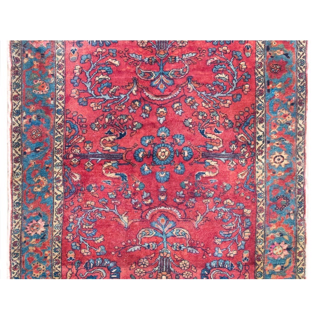 Early 20th Century Persian Lilihan Rug For Sale - Image 13 of 15