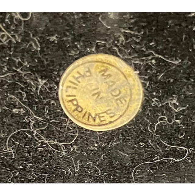 Beige Mid 20th Century Tessellated and Bone Inlay Boxes in the Style of Maitland Smith Set of 2 For Sale - Image 8 of 10