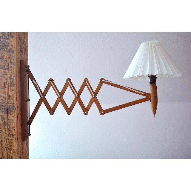 1950s Teak Sconce by Kaare Klint for Le Klint, 1960s For Sale - Image 5 of 10