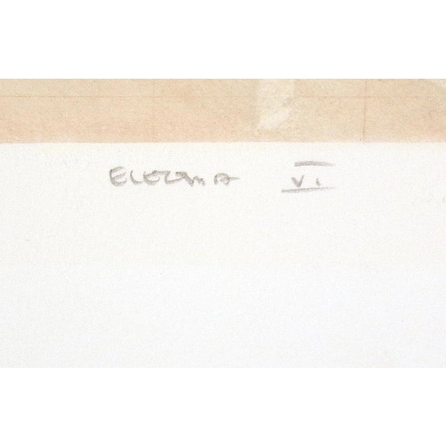 Mark Andrews Godwin "Electa Vi" Hand Signed Art Lithograph, British Artist For Sale In Denver - Image 6 of 6