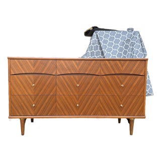 1960s Kent Coffey Debonaire Lowboy Dresser For Sale