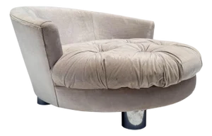Large Milo Baughman Club Lounge Chair