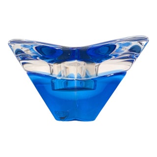 Orrefors Crystal Votive Candleholder For Sale