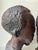 Pair of Vintage Traditional African Ebony Wood Man & Woman Carving Busters For Sale - Image 11 of 17