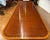 Traditional Multi-Banded Mahogany Dining Table by Leighton Hall - Showroom Sample For Sale - Image 14 of 18