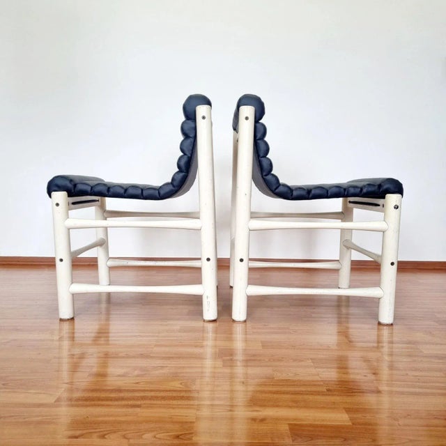 Italian Modern Chairs, Italy, 1970s, Set of 2 For Sale - Image 6 of 14