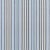 Sample - Schumacher Avignon Stripe Fabric in Bleu For Sale