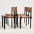 Brutalist Beech and Leather Chairs, 1970s, Set of 4 For Sale - Image 17 of 17