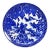 Antique Japanese Blue & White Porcelain Charger With Yamatoku Mark, Early 20th Century For Sale
