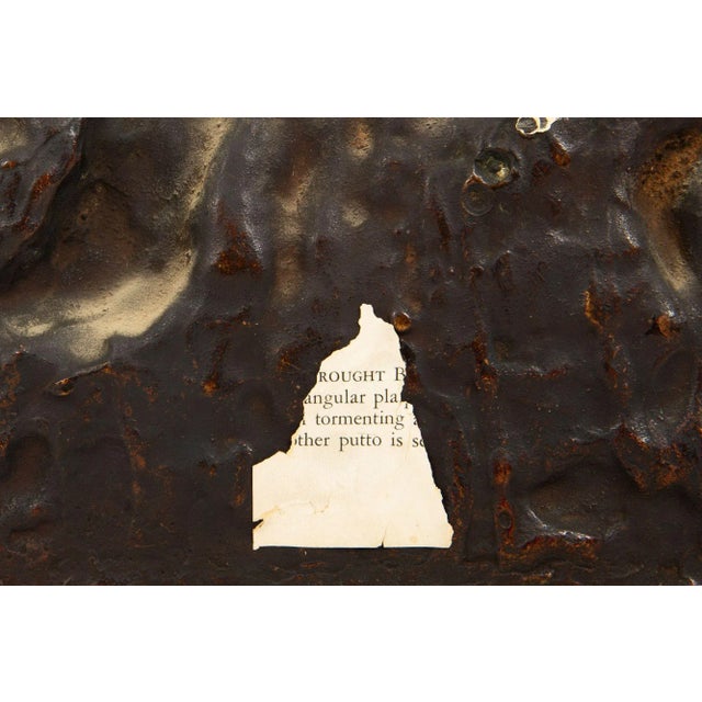 Rare 18th Century Bachanalia Plaque of Putti Tormenting Goat After Duquesnoy For Sale - Image 14 of 16