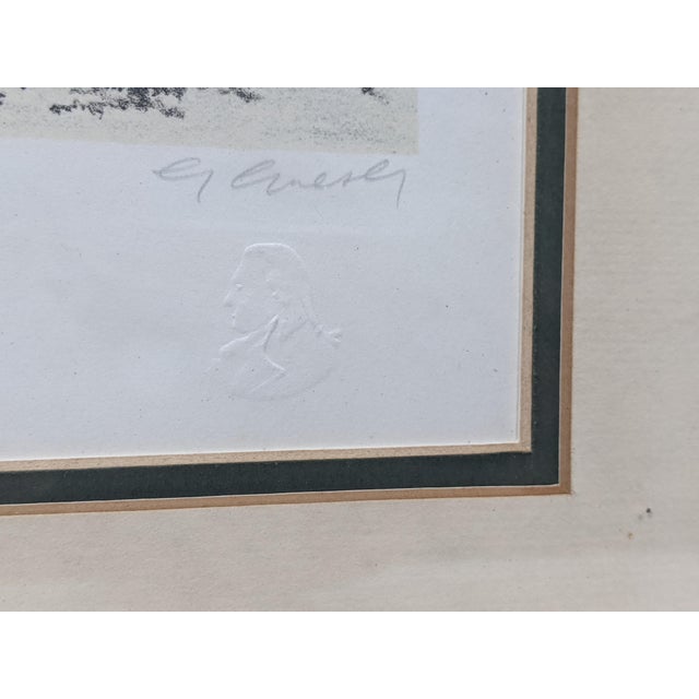 1980s George Guest "Badbury Hill Fort" Limited Edition Lithograph 52/200 With Christie's Coa For Sale - Image 4 of 17