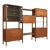Vintage 1960s Teak Wood Freestanding Modular Shelving Unit Room Divider For Sale