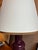 Mid-Century Modern Super Silk Off White Suede Lampshade For Sale - Image 3 of 5