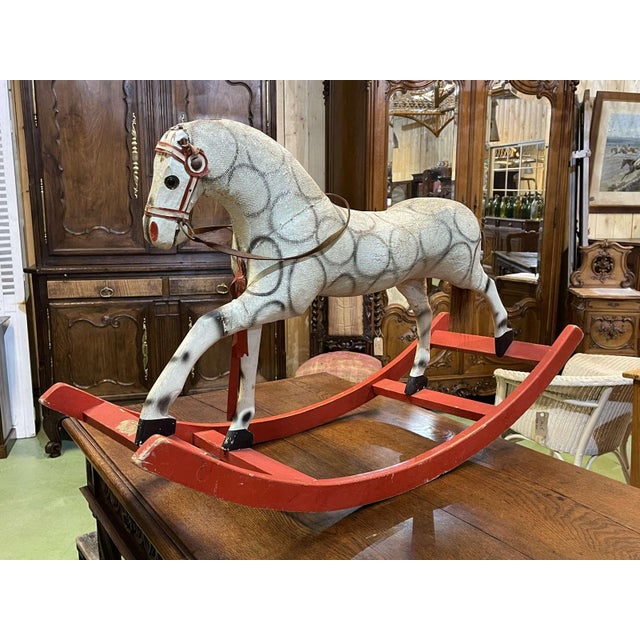 Early 20th Century English Rocking Horse For Sale - Image 5 of 12