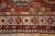 Tribal 1900s Red Geometric Rustic Antique Caucasian Karabagh Rug 4' X 9' Knotted Wool Carpet For Sale - Image 3 of 5