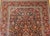 Vintage Persian Kashan Area Rug, Hand-Knotted Wool, Floral Pattern, Red & Navy, 5x7 For Sale - Image 10 of 17