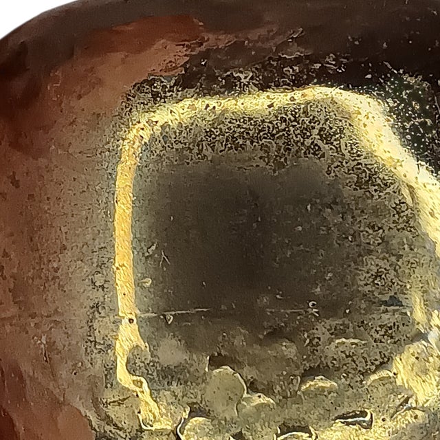 Bronze Vintage Gold Gilt Bronze Apple Paperweight "To the Apple of My Eye" Signed Lawson 2.5" X 2.5" For Sale - Image 8 of 10