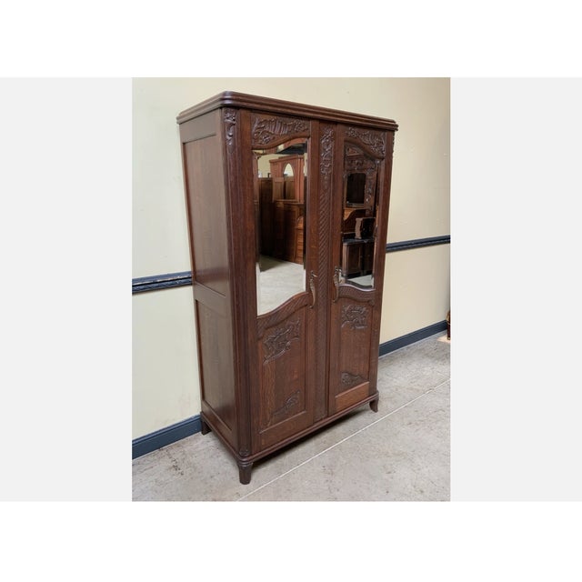 Historicist Linen Cupboard, 1930s For Sale - Image 4 of 11