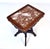 Antique Aesthetic Movement Victorian Carved Mahogany Marble Top Parlor Side Table For Sale - Image 9 of 9