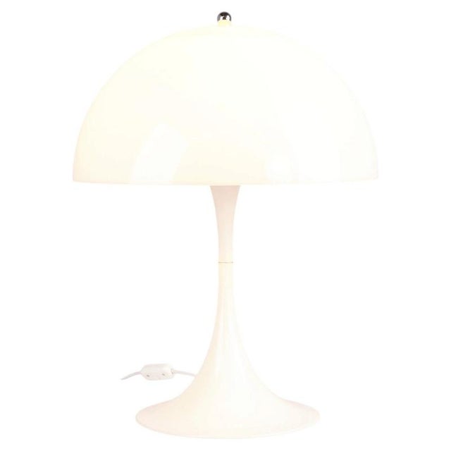 Vintage Panthella Table Lamp in White Acrylic by Verner Panton for Louis Poulsen, 1970s For Sale - Image 13 of 13