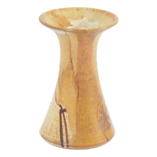 Studio Pottery Vase by Wishon-Harrell Studios For Sale