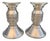 Vintage Pewter Candlesticks, 1970s, Set of 2 For Sale
