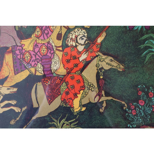 Vintage Diana Bennett “Royal Bird Hunters” Signed Lithograph, 224/300 For Sale - Image 10 of 18