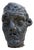 Cobalt Carbonate-Glazed Buño Clay Head Bust, 2010s For Sale