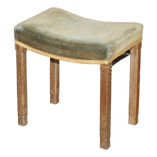 George Vi Coronation Stool in Limed Oak from Waring & Gillow, 1937 For Sale