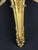 Antique French Louis XVI Two-Light Wall Sconce in Gilt Bronze, 1890s For Sale - Image 3 of 9