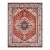 Pasargad Home Serapi Rust Wool Area Rug- 4' 1'' X 6' 0'' For Sale