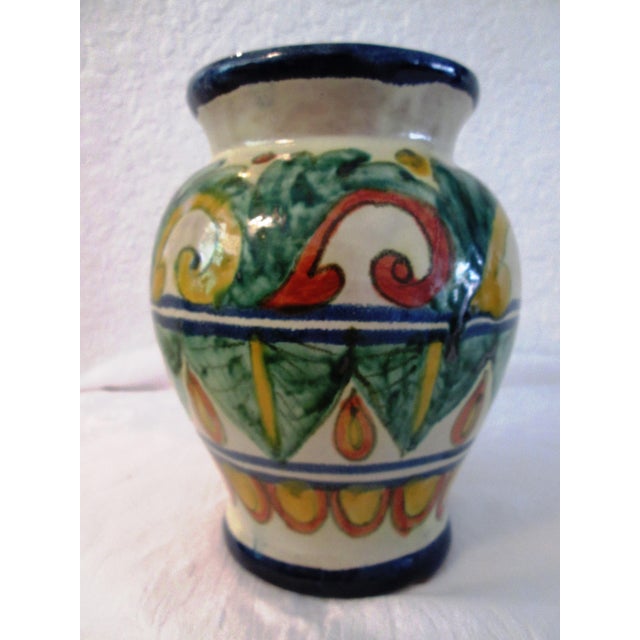 Mexican HandMade Talavera Pottery Vase Chairish