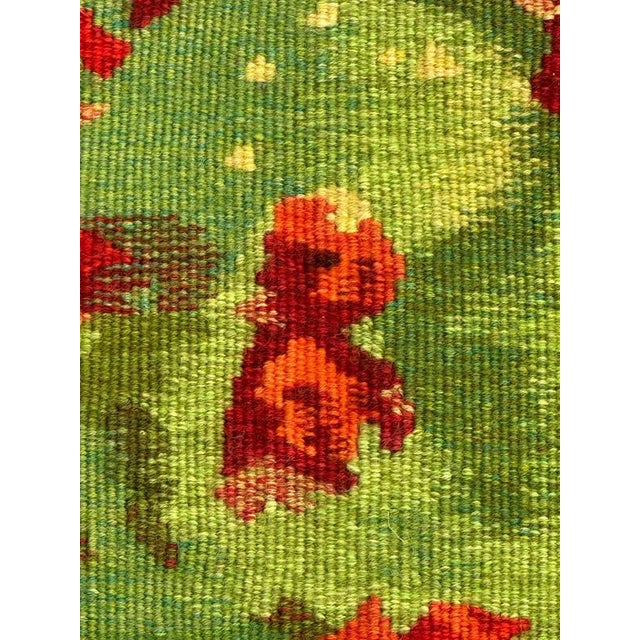 Modern Aubusson Tapestry by Artdad, 1980s For Sale - Image 14 of 18