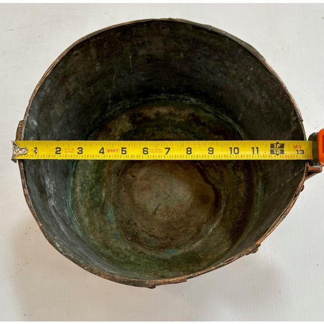 18th Century French Copper Measuring Bucket | Chairish