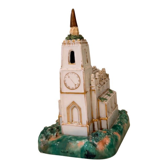 19th Century English Staffordshire Church Pastille Burner For Sale