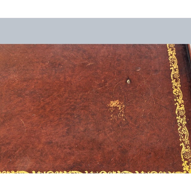 American Leather Top End Table Set of 2 For Sale - Image 3 of 5