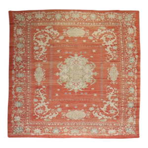 Antique Zabihi Collection Turkish Oushak Rug