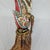 Mid 20th Century Vintage Indonesian Wayang Golek Rod Puppet Hanuman Hand Carved Wood Batik For Sale - Image 5 of 10