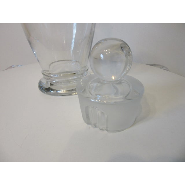 Vintage Cambridge Glass Company Glass Cocktail Shaker For Sale In Cincinnati - Image 6 of 12