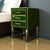 Handmade Bedside Tables in Glass and Brass from Justfurnituress SRL, Set of 2 For Sale - Image 6 of 10