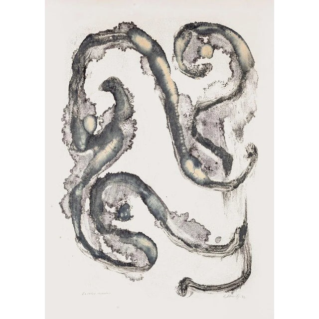 Sea Horse is an original lithograph realized by Rafael Alberti in 1972. Hand-signed, dated on the lower right in pen....
